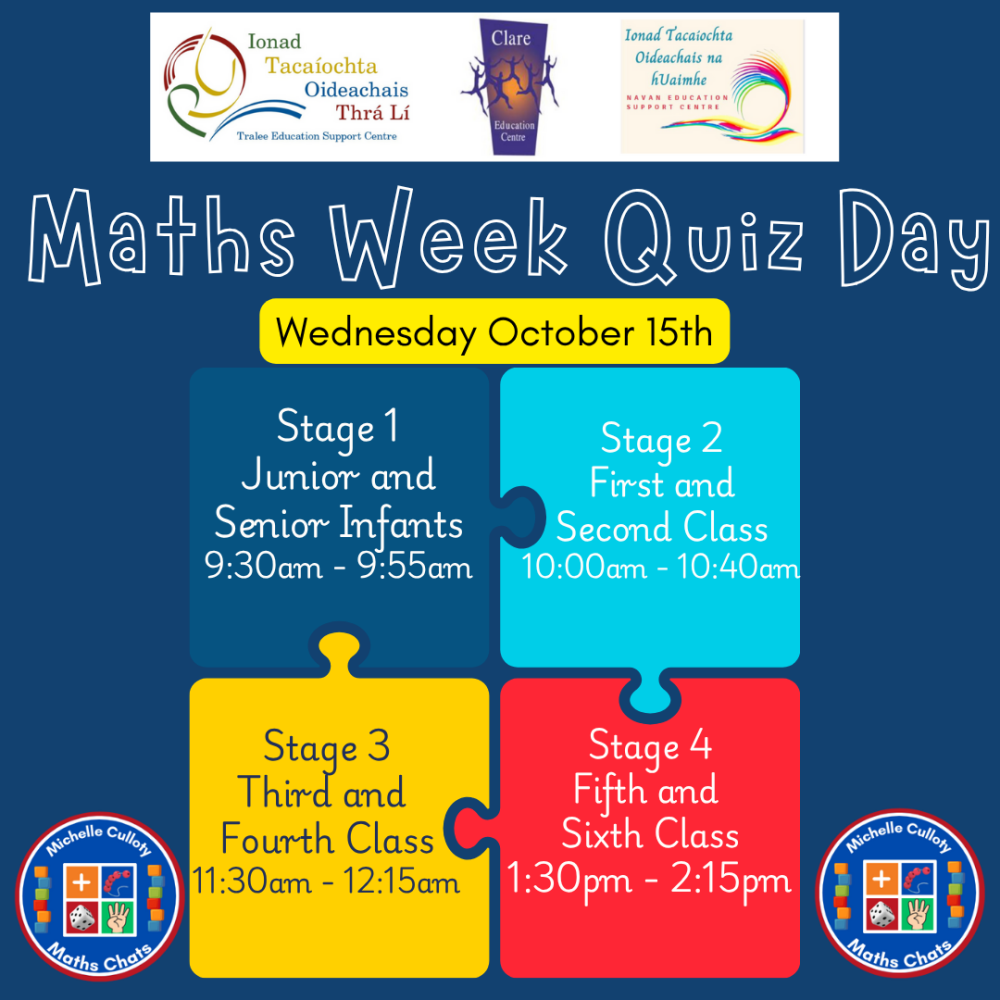 ➕ Maths Week – Quiz Day