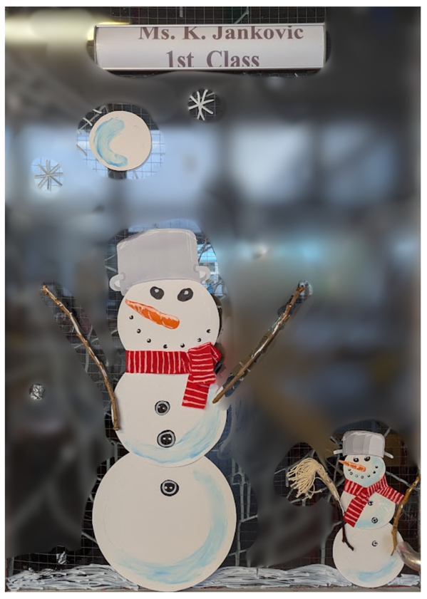 ❄️ Winter Door Display – Learning About Weather ⛄